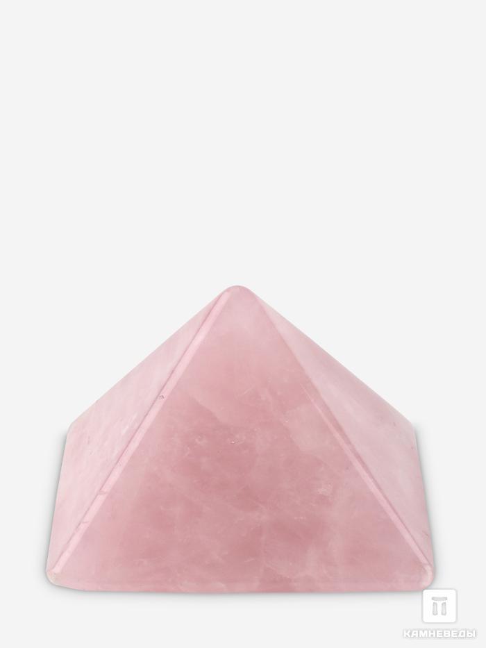 Пирамида из розового кварца, 4х4х2,8 см, 20-13, фото 1