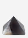 Пирамида из серого агата, 5х5х3,4 см, 20-16, фото 1