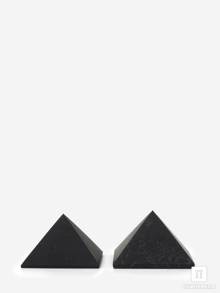 Пирамида из шунгита, неполированная 5х5 см, 20-39/1, фото 3