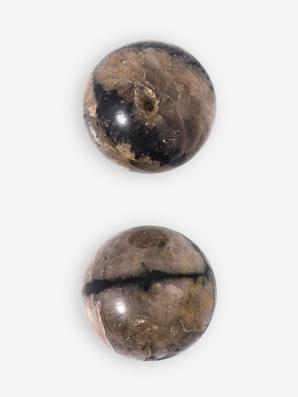 Андалузит. Шар из хиастолита, 25-27 мм