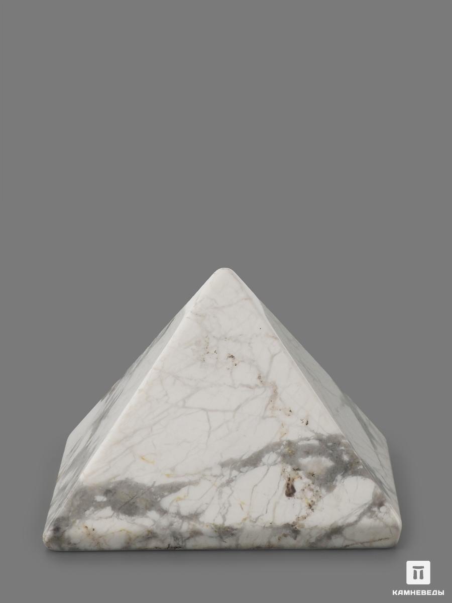 Пирамида из магнезита, 5х5х3,5 см пирамида из серого агата 5х5х3 4 см