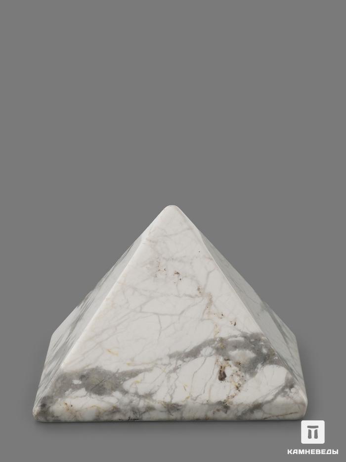 Пирамида из магнезита, 5х5х3,5 см, 20-61/1, фото 1