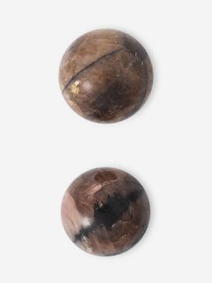 Хиастолит (разновидность андалузита), Андалузит. Шар из хиастолита, 22-24 мм