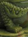 Денежная трёхлапая жаба из серпентинита, 33х24х17,5 см, 19564, фото 2