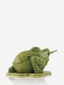 Денежная трёхлапая жаба из серпентинита, 33х24х17,5 см, 19564, фото 1