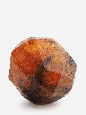 Спессартин (гранат), кристалл в пластиковом боксе 1,8х1,6х1,6 см