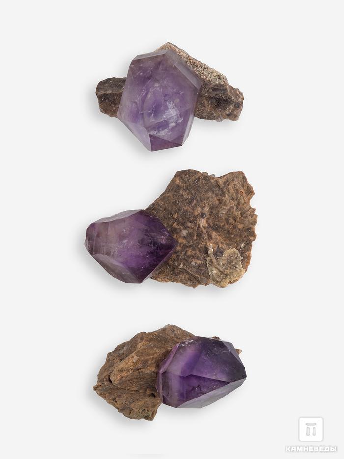 Аметист, кристалл на породе 3-4,5 см, 21863, фото 2