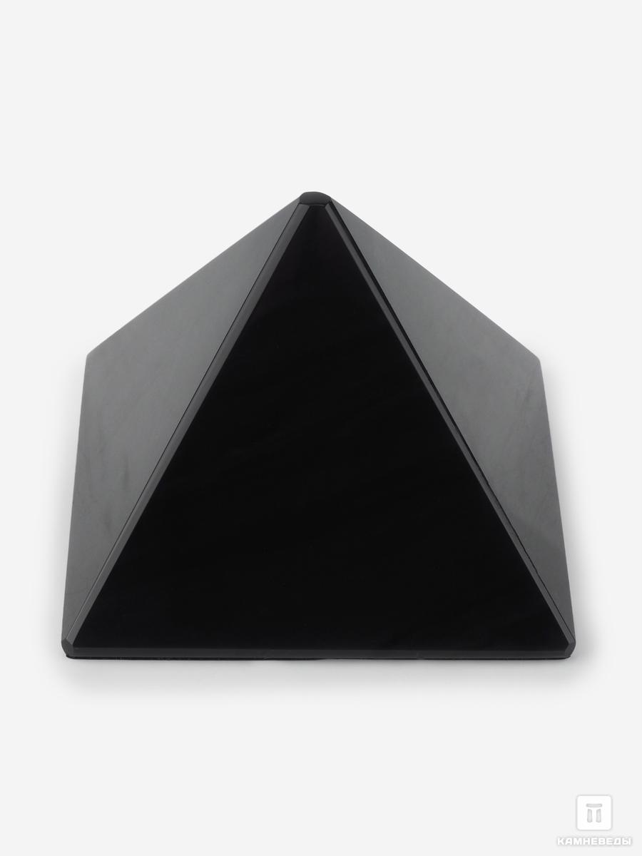 Пирамида из обсидиана , 5,5х5,5х4 см пирамида из серебристого обсидиана 6х6х4 3 см