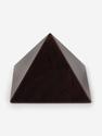 Пирамида из коричневого обсидиана, 7х7х5 см, 20-9/8, фото 1