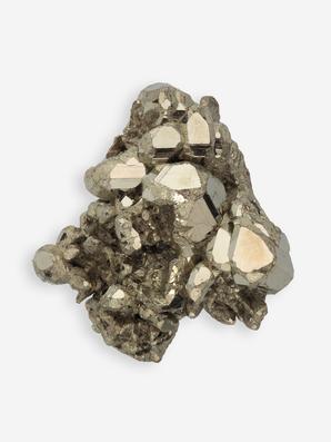 Пирит, сросток кристаллов 4-6 см (80-100 г)