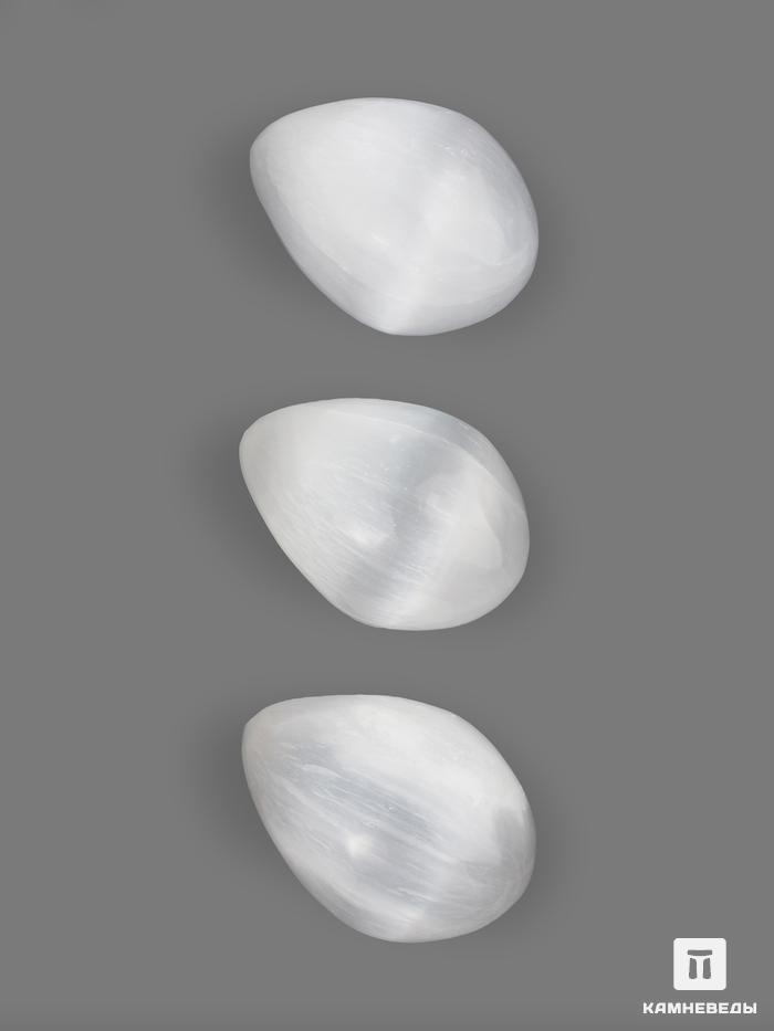 Яйцо из селенита, 6,8х5 см, 26445, фото 1