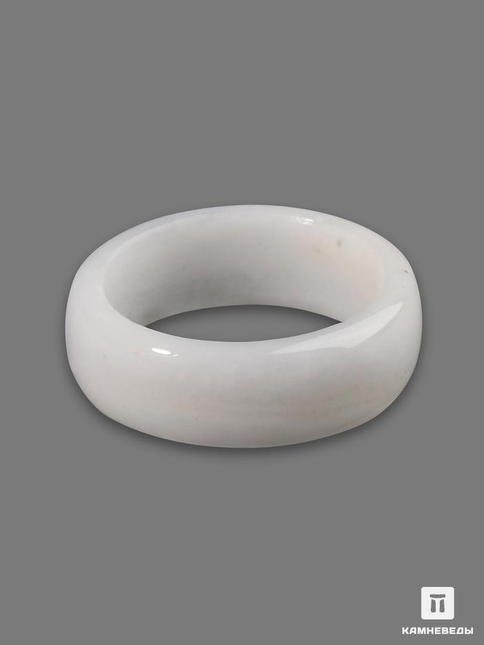 Кольцо из белого нефрита, 7983, фото 1