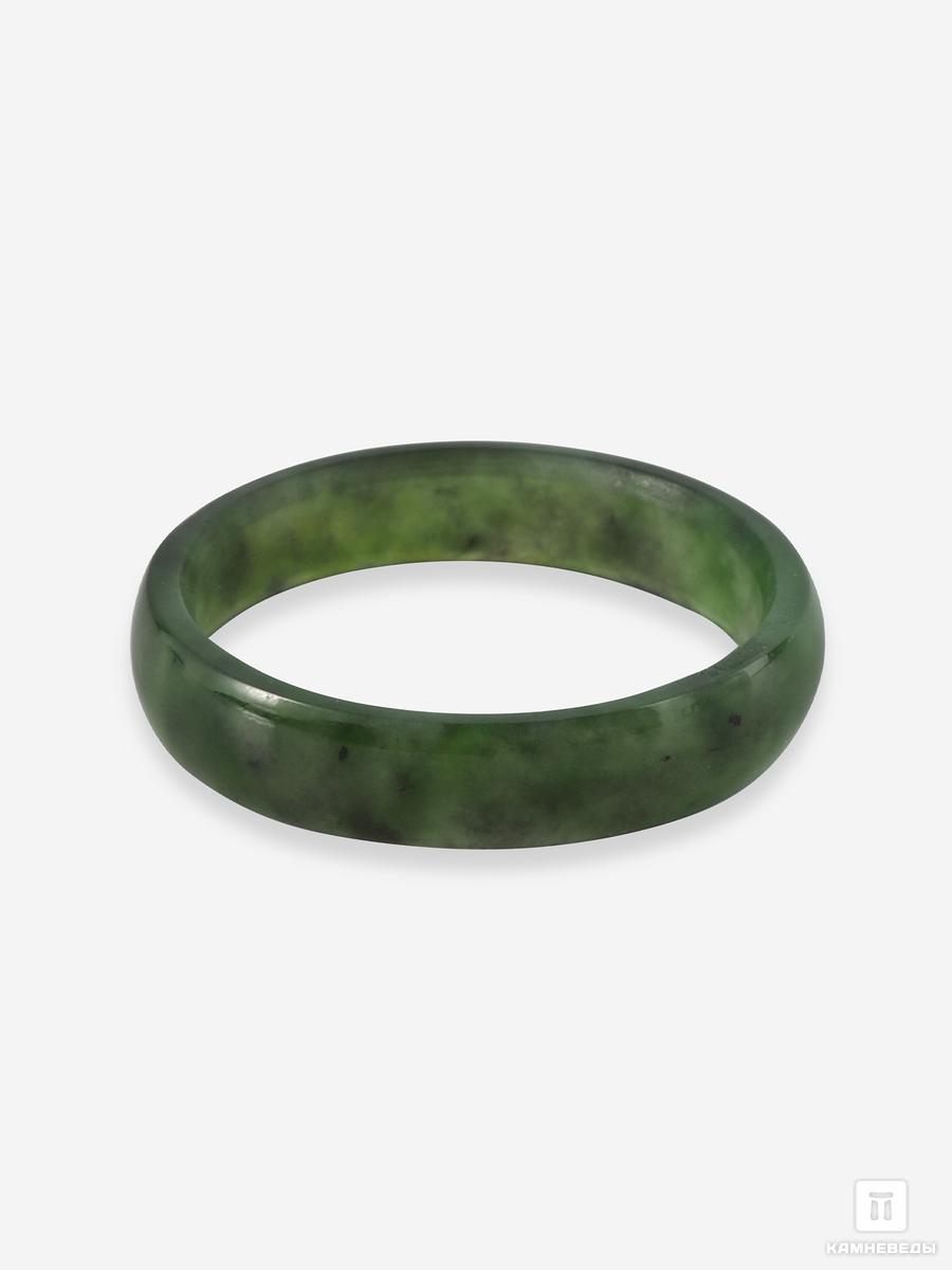 Кольцо из нефрита кольцо из нефрита светлого ширина 5 6 мм