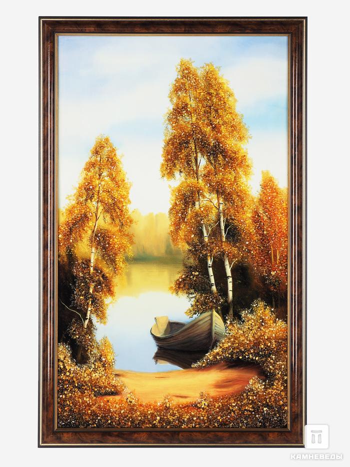 Картина с янтарём «Лодка», 4910, фото 1