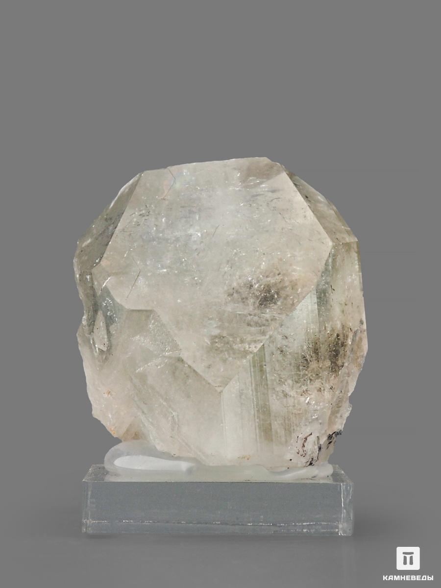 Топаз, кристалл на подставке 3,5х3,5х2,8 см фигура ангелочек на подставке 5х5х15см