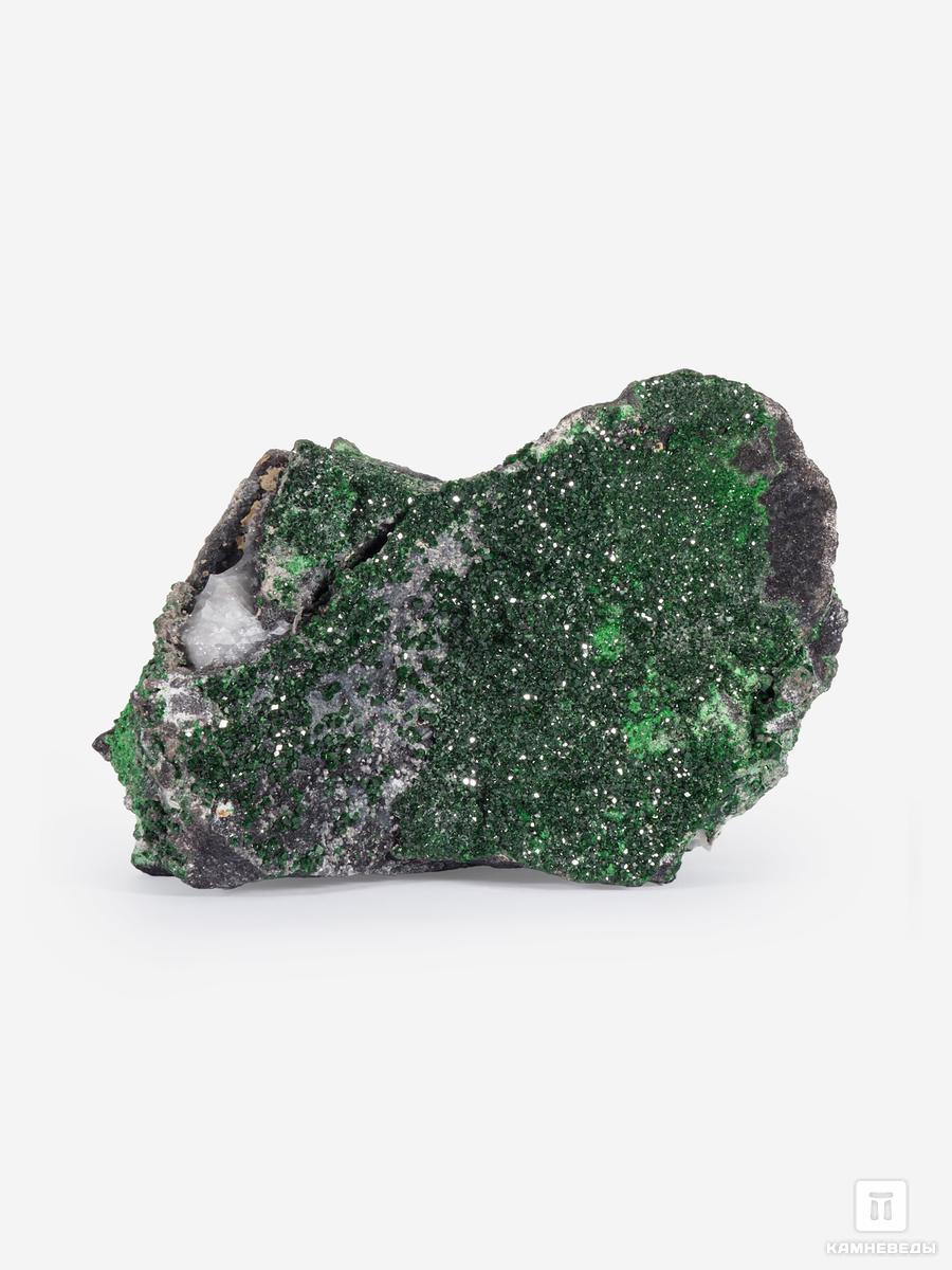 Уваровит (зелёный гранат), 9,3х7,4х6,3 см декорация для аквариума biorb минерал 22х22х26 см