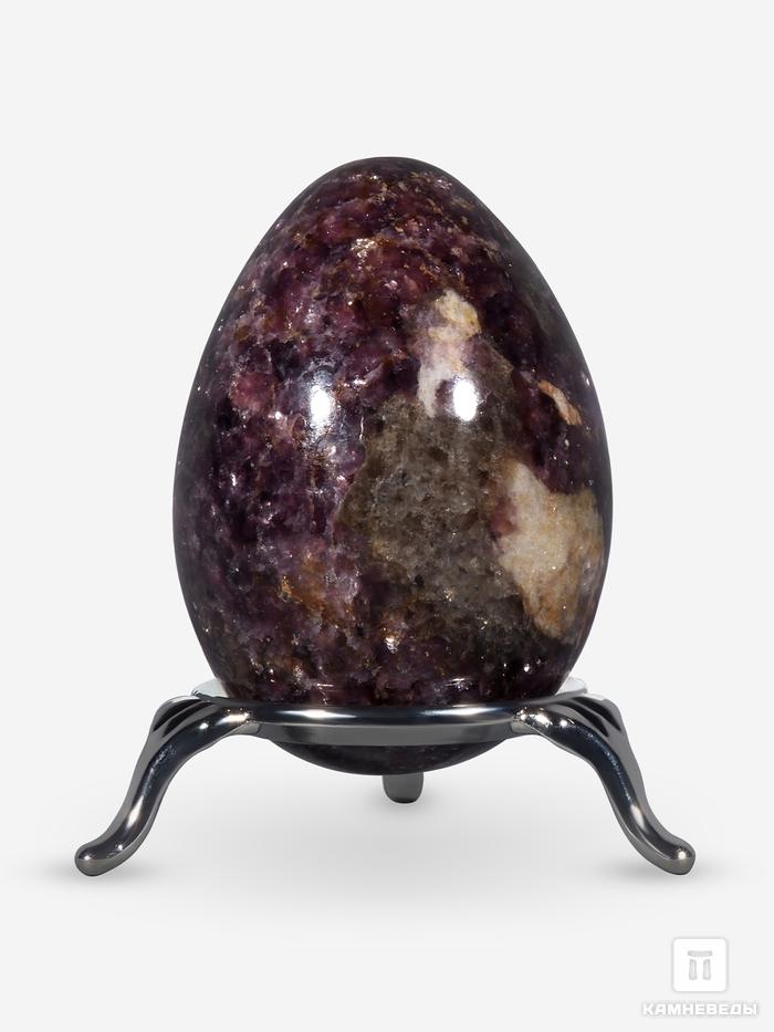 Яйцо из лепидолита, 6,4х4,6 см, 26548, фото 1