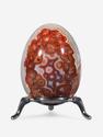 Яйцо из мексиканского (кружевного) агата, 6,5х4,8 см, 15593, фото 1