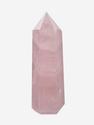 Розовый кварц в форме кристалла, 8-9 см (80-100 г), 20548, фото 2