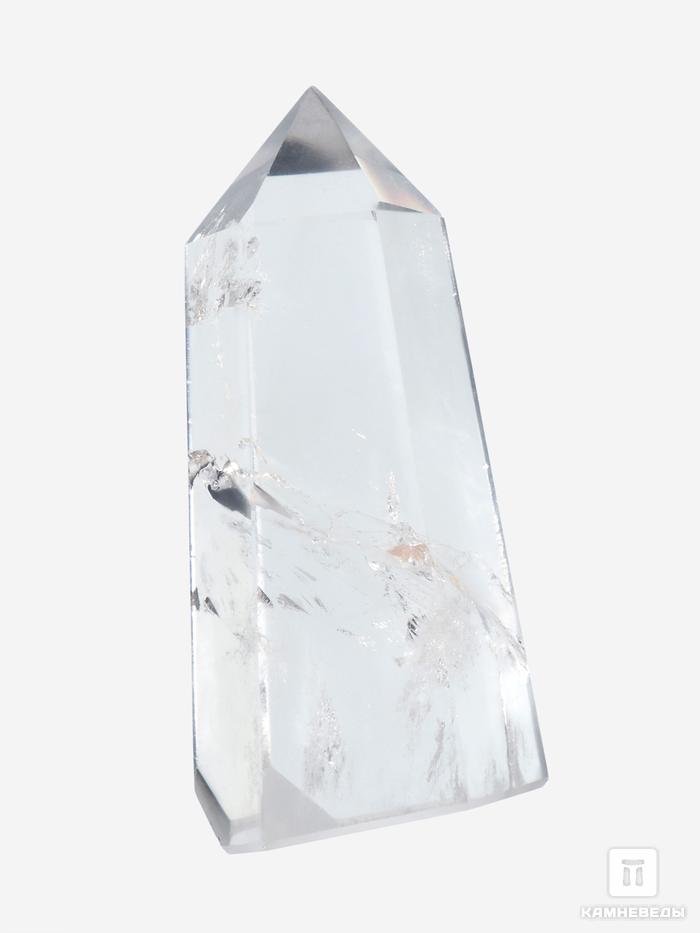 Горный хрусталь (кварц) в форме кристалла, 6,5-7,5 см (80-90 г), 24562, фото 2