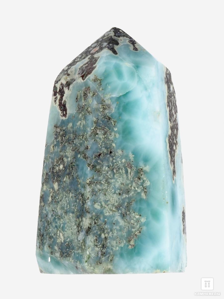 Ларимар в форме кристалла, 3,5х2 см шар фольгированный 18 дино в форме звезды с подложкой