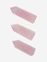 Розовый кварц в форме кристалла, 7-9 см (70-80 г), 26663, фото 1