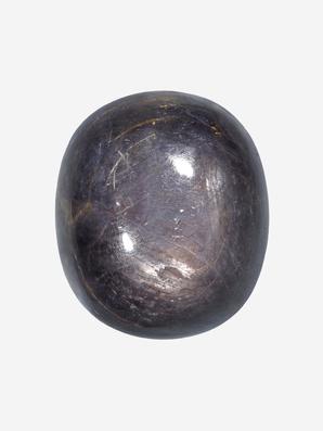 Корунд «Чёрный сапфир», полированная галька 3,1х2,7х1,4 см (121 ct)