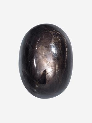 Корунд «Чёрный сапфир», кабошон 3х2,1х1,2 см (82 ct)