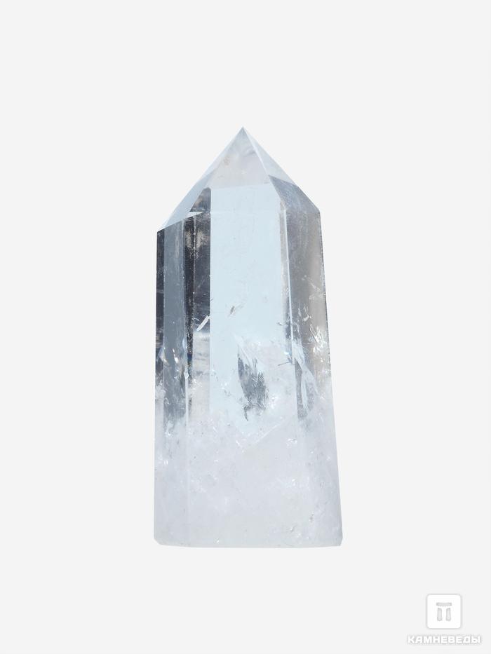 Горный хрусталь (кварц) в форме кристалла, 6,5-8 см (70-80 г), 4980, фото 2