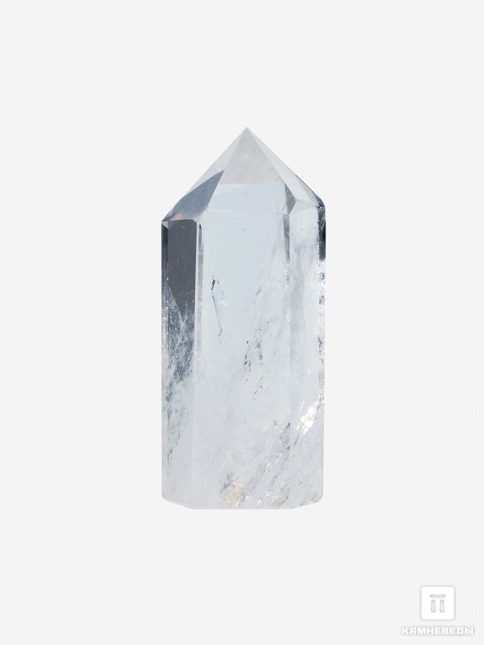 Горный хрусталь (кварц) в форме кристалла, 4,5-6,5 см (50-60 г), 7555, фото 3