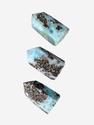 Ларимар в форме кристалла, 3,5х2 см, 26844, фото 2