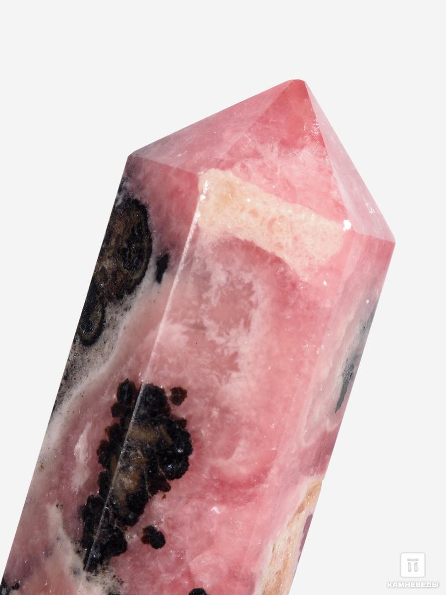 Родохрозит в форме кристалла, 5,2х1,7 см оникс мраморный в форме кристалла 7 5 9 см 95 100 г