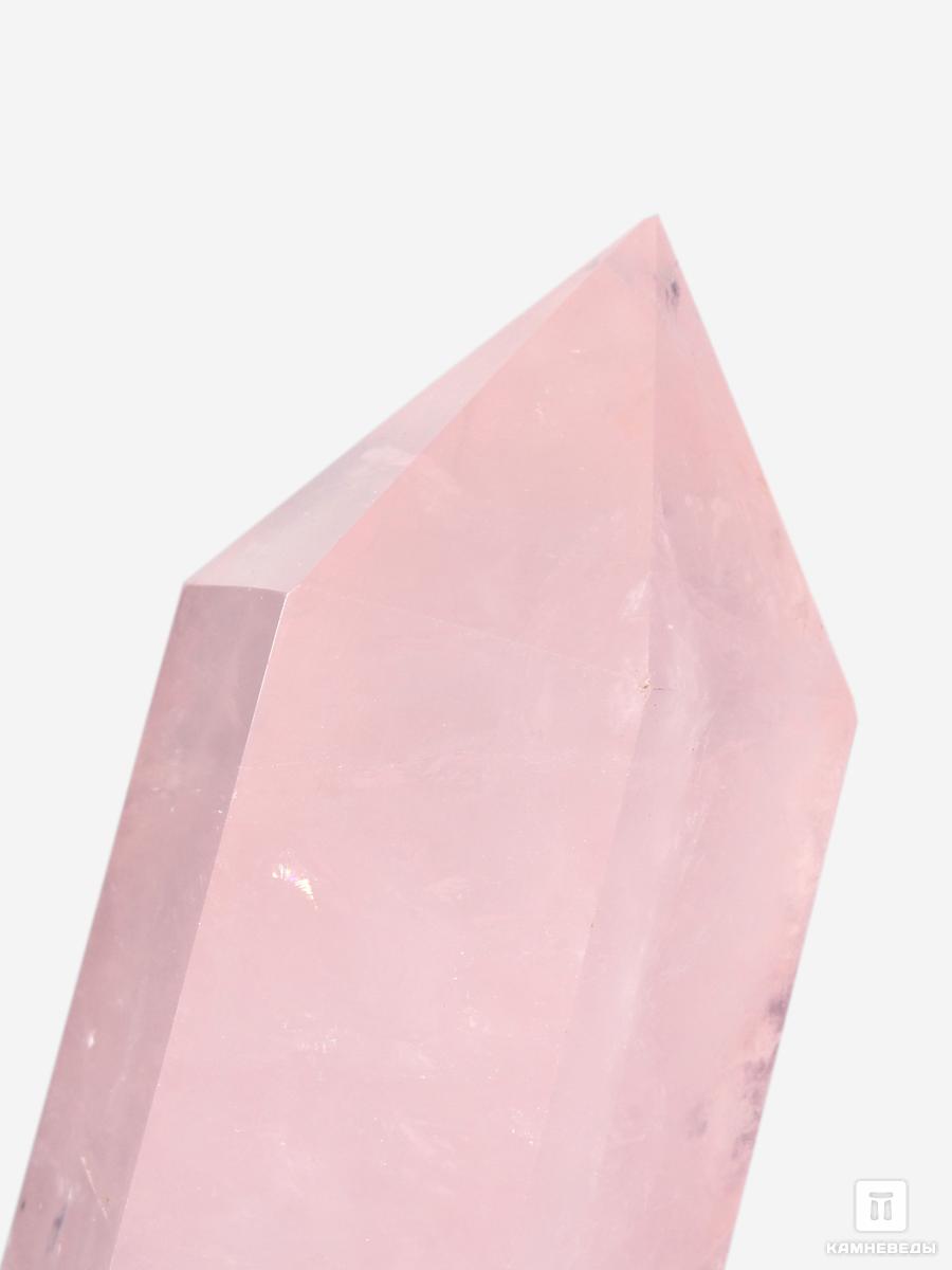 Розовый кварц в форме кристалла, 6-7 см (60-70 г) блокнот в линейку joy book а5 96 л 70 г иск кожа розовый кварц