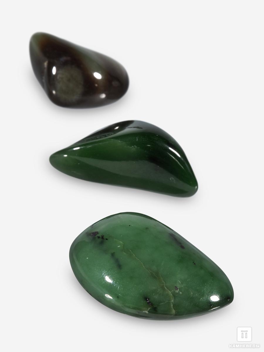 Нефрит, галтовка 4-5 см (30-35 г) премиум набор aura crystal beauty роллер скребок гуаша jade нефрит