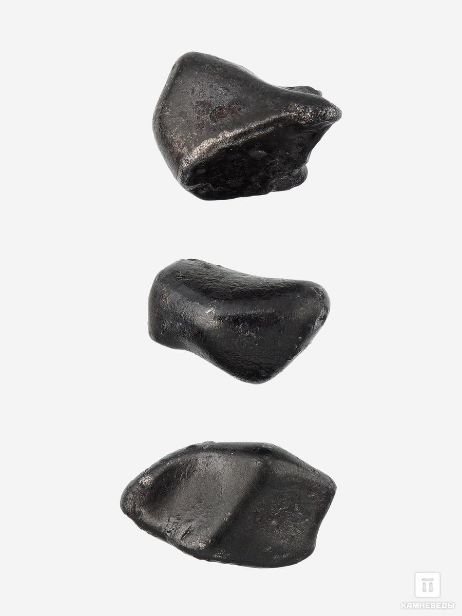 Метеорит «Сихотэ-Алинь» в пластиковом боксе, индивидуал 1,5-2 см (6-7 г) спессартин в пластиковом боксе 2 5 3 см