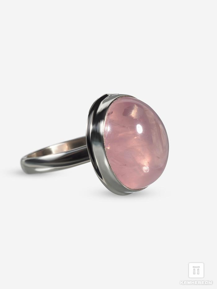 Кольцо с розовым кварцем, 27091, фото 1