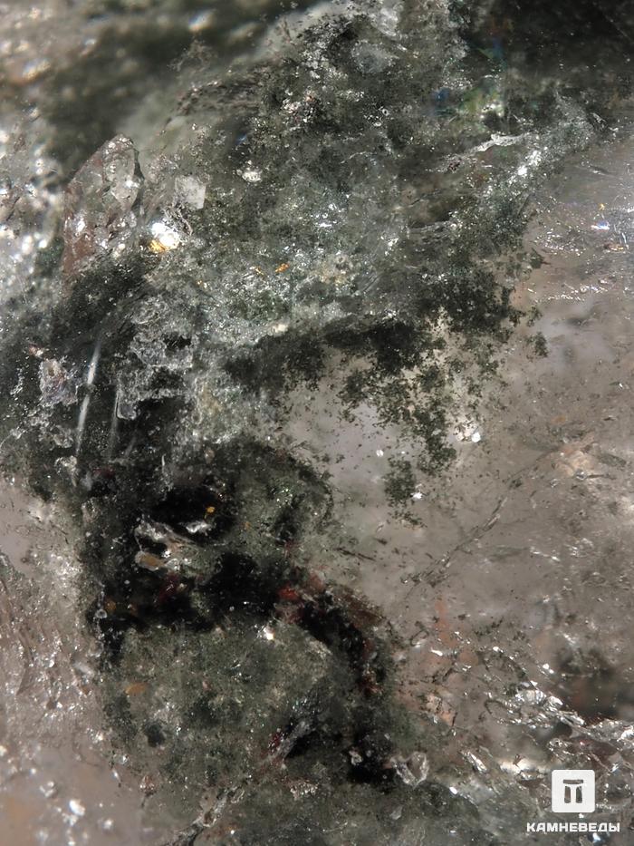 Шар из горного хрусталя (кварца) с хлоритом, аквариум 37 мм, 27323, фото 2