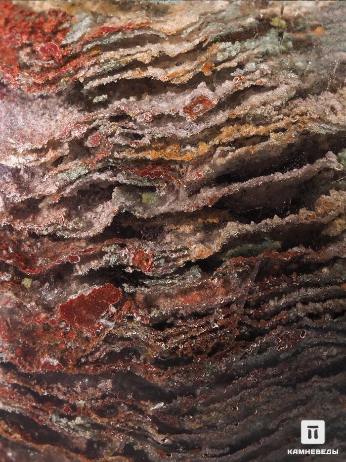 Шар из горного хрусталя (кварца) с хлоритом, аквариум 46 мм, 27318, фото 3