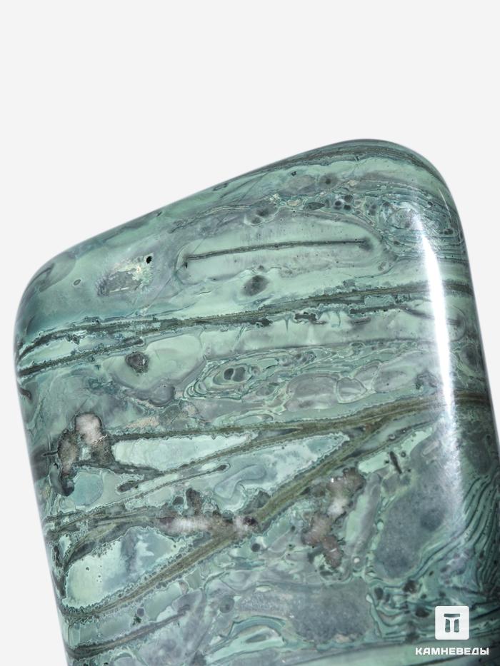 Тингуаит, полированная галька 6х3х1,6 см, 27380, фото 1