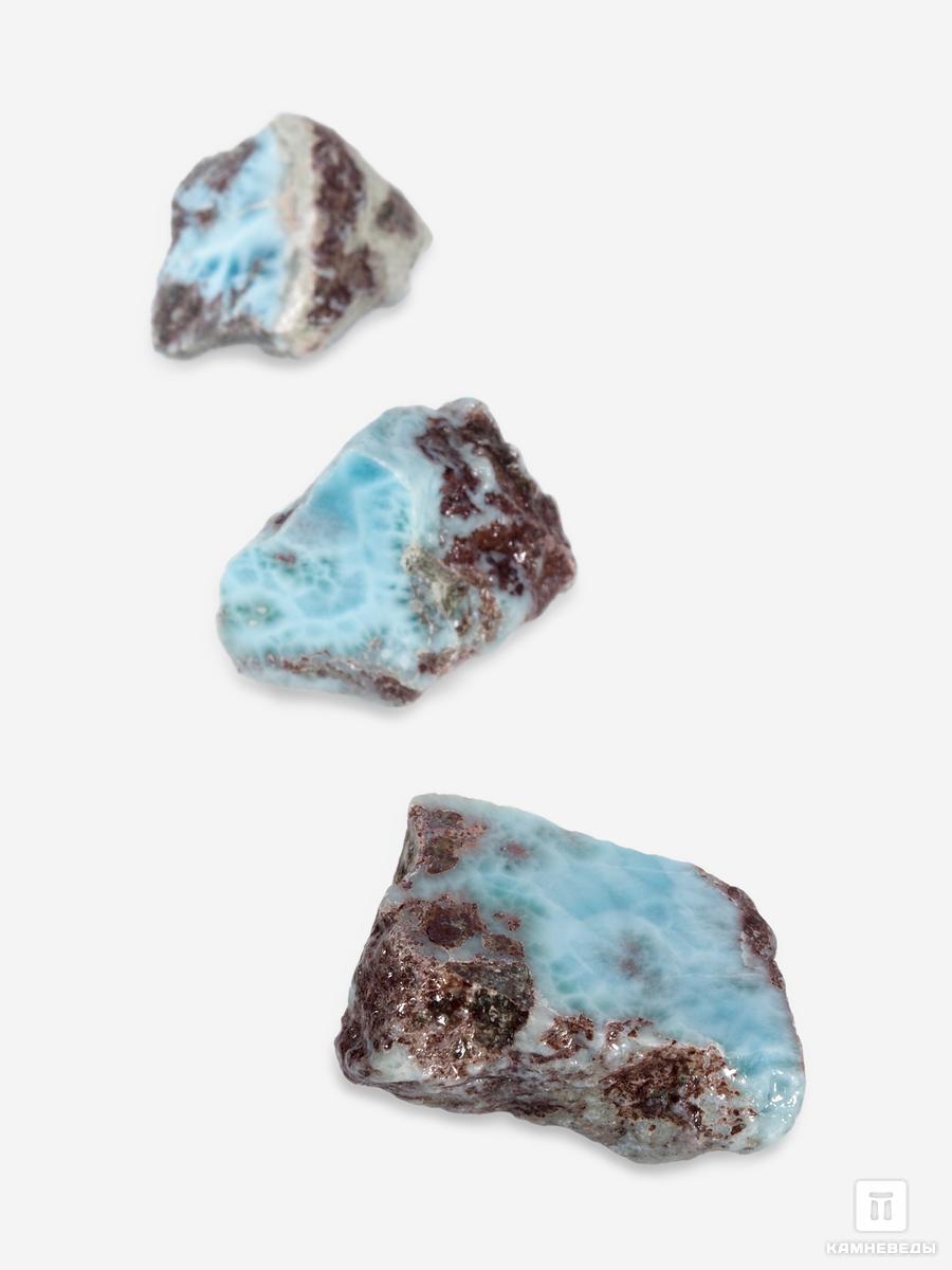 Ларимар, полировка 3-4,5 см (35-40 г) камни поют