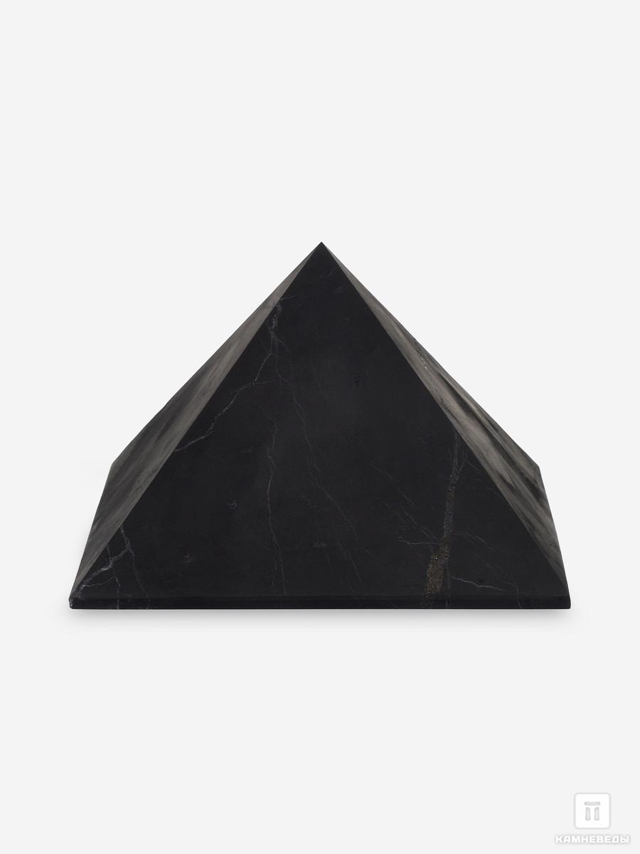 Пирамида из шунгита, неполированная 10х10 см