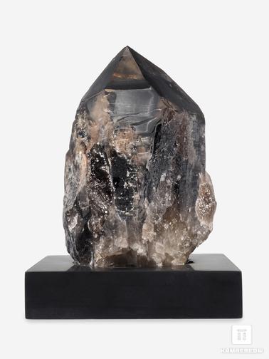 Дымчатый кварц, Раухтопаз. Дымчатый кварц (раухтопаз), кристалл на подставке 17,5х13,5х12,7 см