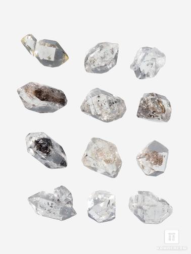 Херкимерский алмаз, Горный хрусталь. Херкимерский алмаз (кристалл горного хрусталя), 1-1,5 см (0,5-1 г)