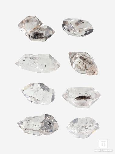 Херкимерский алмаз, Горный хрусталь. Херкимерский алмаз (кристалл горного хрусталя), 2 см (2-2,5 г)