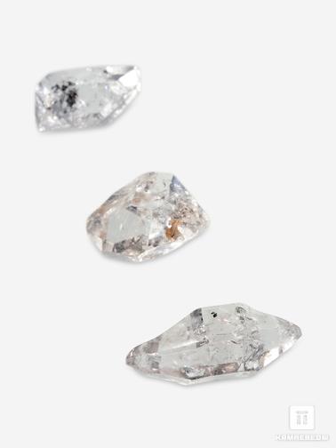 Горный хрусталь, Херкимерский алмаз. Херкимерский алмаз (кристалл горного хрусталя), 2-2,5 см (2,5-3 г)