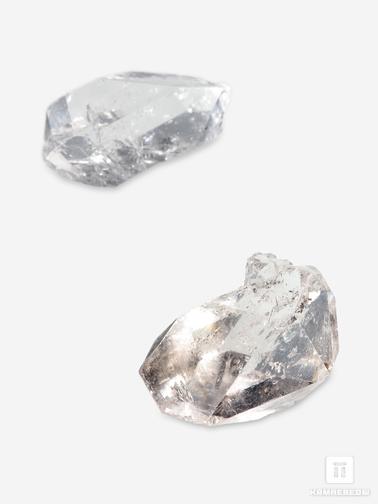 Горный хрусталь, Херкимерский алмаз. Херкимерский алмаз (кристалл горного хрусталя), 2,3х1,5 см