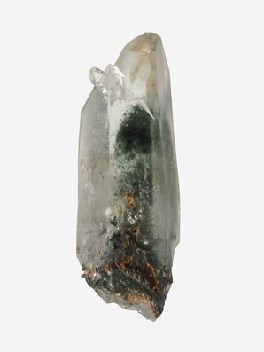 Горный хрусталь, кристалл с хлоритовым фантомом 13,2х5х4,4 см
