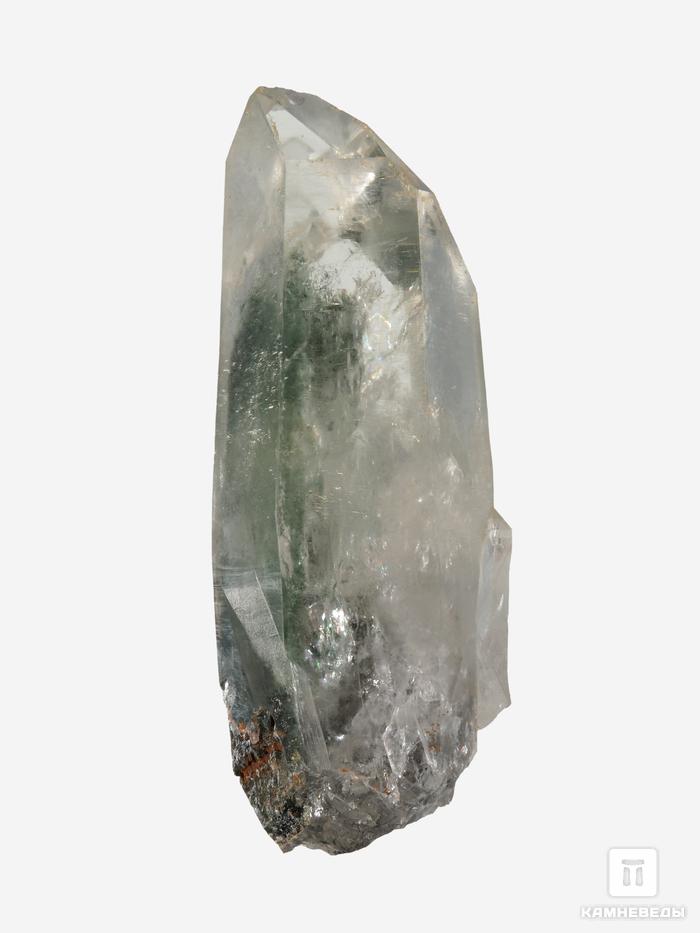 Горный хрусталь, кристалл с хлоритовым фантомом 13,2х5х4,4 см, 27284, фото 2