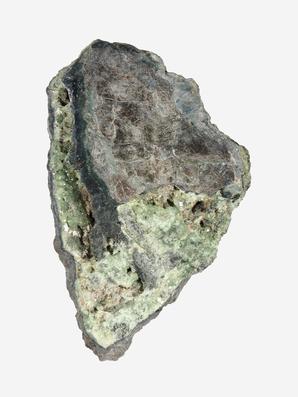 Демантоид (зелёный андрадит) на породе, 12,4х8х5 см