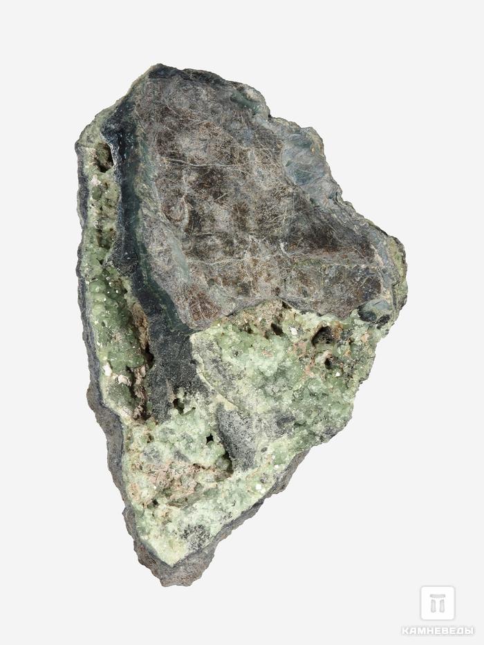 Демантоид (зелёный андрадит) на породе, 12,4х8х5 см, 28428, фото 1
